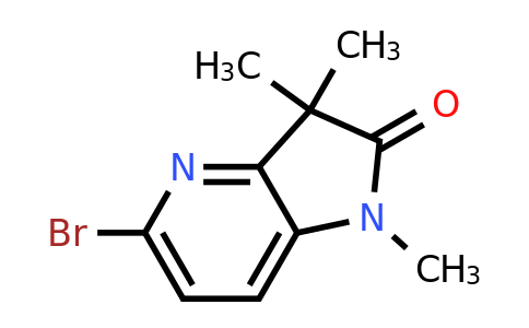 CAS 2167668-07-5 | 5-bromo-1,3,3-trimethyl-1H,2H,3H-pyrrolo[3,2-b]pyridin-2-one