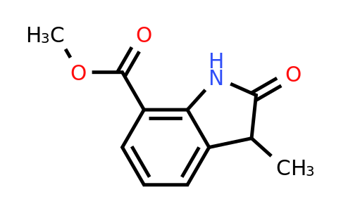 CAS 2167698-34-0 | methyl 3-methyl-2-oxo-2,3-dihydro-1H-indole-7-carboxylate