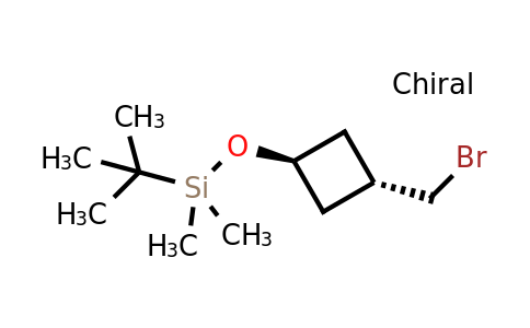 CAS 2167794-24-1 | tert-butyldimethyl[trans-3-(bromomethyl)cyclobutoxy]silane