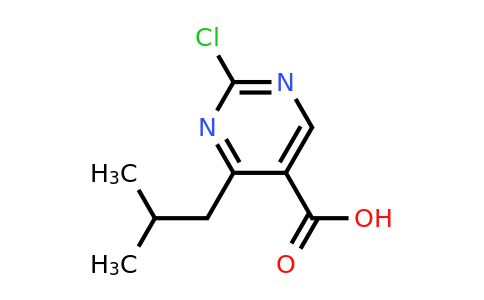CAS 2167843-93-6 | 2-chloro-4-isobutyl-pyrimidine-5-carboxylic acid