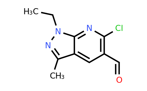 CAS 2167887-63-8 | 6-chloro-1-ethyl-3-methyl-1H-pyrazolo[3,4-b]pyridine-5-carbaldehyde
