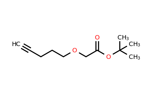 CAS 2167916-72-3 | tert-butyl 2-(pent-4-yn-1-yloxy)acetate