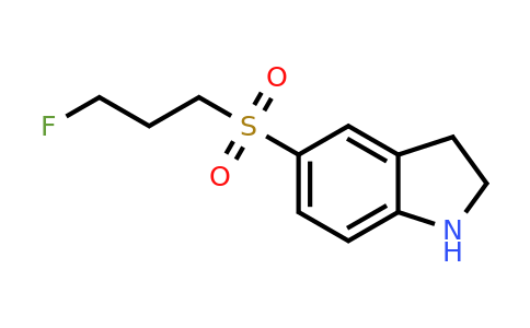CAS 2168019-54-1 | 5-(3-fluoropropanesulfonyl)-2,3-dihydro-1H-indole