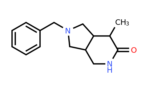CAS 2168079-74-9 | 2-benzyl-7-methyl-3,3a,4,5,7,7a-hexahydro-1H-pyrrolo[3,4-c]pyridin-6-one