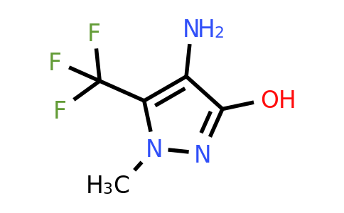 CAS 2168106-23-6 | 4-amino-1-methyl-5-(trifluoromethyl)-1H-pyrazol-3-ol