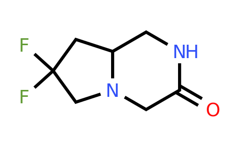 CAS 2168175-92-4 | 7,7-difluoro-octahydropyrrolo[1,2-a]piperazin-3-one