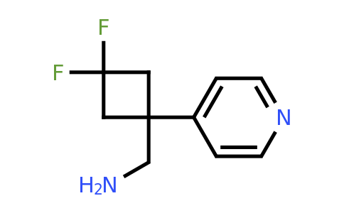 CAS 2168194-58-7 | [3,3-difluoro-1-(pyridin-4-yl)cyclobutyl]methanamine