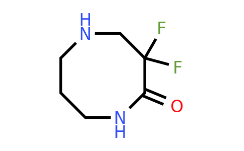 CAS 2168237-60-1 | 3,3-difluoro-1,5-diazocan-2-one