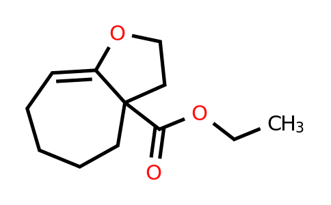 CAS 2168237-96-3 | ethyl 2H,3H,3aH,4H,5H,6H,7H-cyclohepta[b]furan-3a-carboxylate