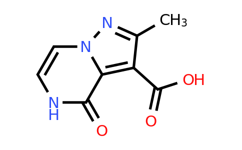CAS 2168266-79-1 | 2-methyl-4-oxo-4H,5H-pyrazolo[1,5-a]pyrazine-3-carboxylic acid