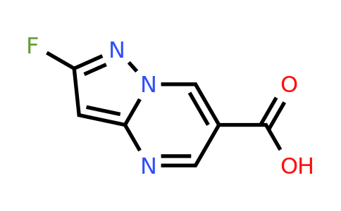 CAS 2168274-16-4 | 2-fluoropyrazolo[1,5-a]pyrimidine-6-carboxylic acid