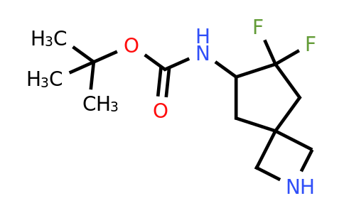 CAS 2168292-89-3 | tert-butyl N-{7,7-difluoro-2-azaspiro[3.4]octan-6-yl}carbamate