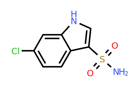 CAS 2168376-44-9 | 6-chloro-1H-indole-3-sulfonamide