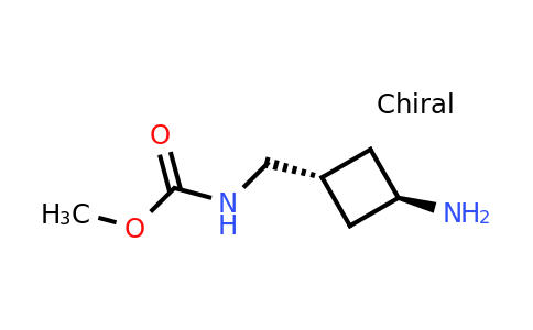 CAS 2168381-54-0 | methyl trans-N-[(3-aminocyclobutyl)methyl]carbamate