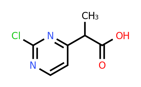 CAS 2168382-31-6 | 2-(2-chloropyrimidin-4-yl)propanoic acid