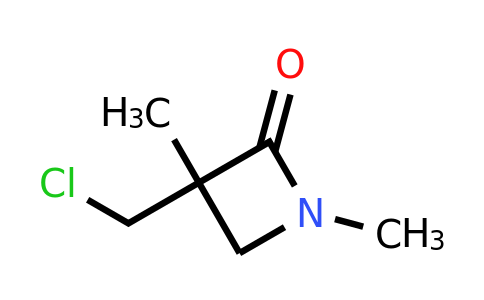 CAS 2168391-80-6 | 3-(chloromethyl)-1,3-dimethylazetidin-2-one