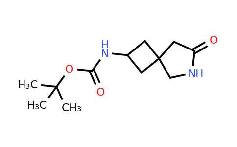 CAS 2168418-55-9 | tert-butyl N-{7-oxo-6-azaspiro[3.4]octan-2-yl}carbamate