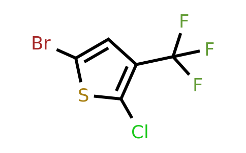 CAS 2168435-62-7 | 5-Bromo-2-chloro-3-(trifluoromethyl)thiophene