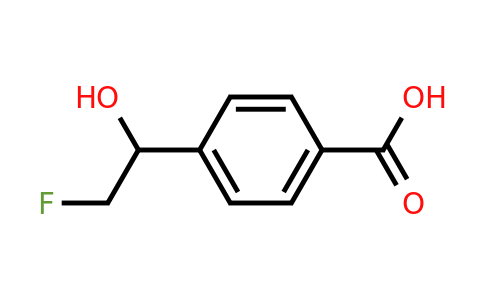 CAS 2168456-24-2 | 4-(2-fluoro-1-hydroxyethyl)benzoic acid