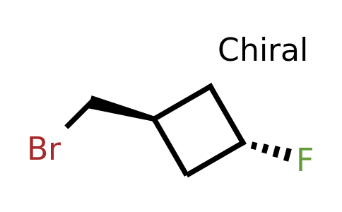 CAS 2168479-19-2 | trans-1-(bromomethyl)-3-fluoro-cyclobutane