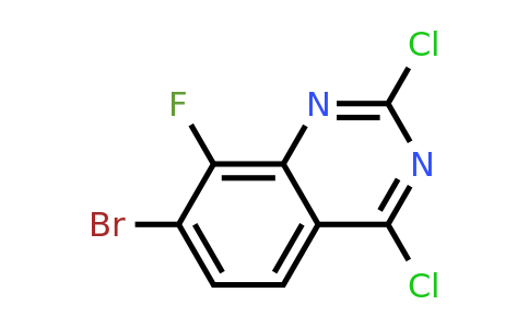 CAS 2168499-15-6 | 7-bromo-2,4-dichloro-8-fluoro-quinazoline