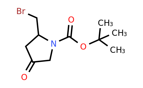 CAS 2168536-54-5 | tert-butyl 2-(bromomethyl)-4-oxopyrrolidine-1-carboxylate