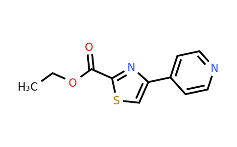 CAS 216867-38-8 | 4-Pyridin-4-YL-thiazole-2-carboxylic acid ethyl ester