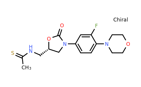 CAS 216868-57-4 | (s)-n-{[3-(3-fluoro-4-morpholinophenyl)-2-oxooxazolidin-5-yl]methyl}thioacetamide