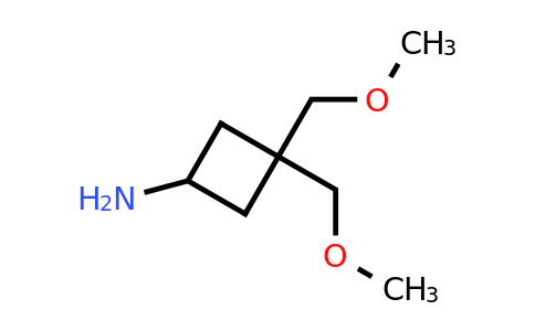 CAS 2168693-38-5 | 3,3-bis(methoxymethyl)cyclobutan-1-amine