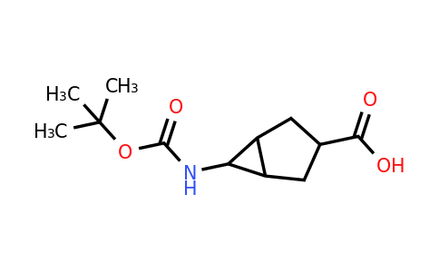 CAS 2168763-80-0 | 6-{[(tert-butoxy)carbonyl]amino}bicyclo[3.1.0]hexane-3-carboxylic acid
