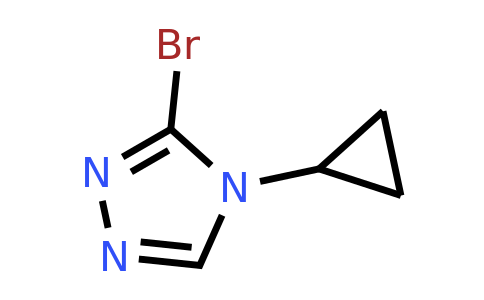 CAS 2168765-04-4 | 3-bromo-4-cyclopropyl-4H-1,2,4-triazole