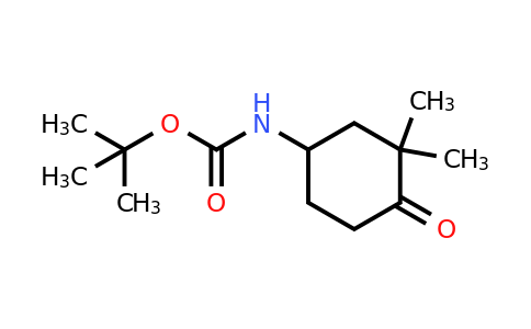 CAS 2168804-38-2 | tert-butyl N-(3,3-dimethyl-4-oxocyclohexyl)carbamate