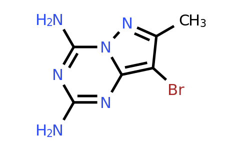 CAS 2168867-17-0 | 8-bromo-7-methylpyrazolo[1,5-a][1,3,5]triazine-2,4-diamine