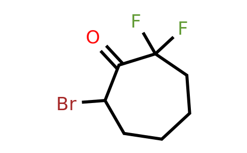 CAS 2168912-12-5 | 7-bromo-2,2-difluorocycloheptan-1-one