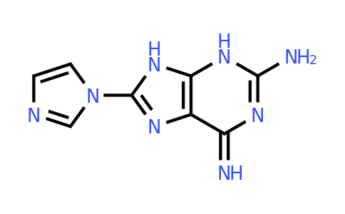 CAS 2168960-23-2 | 8-(1H-imidazol-1-yl)-6-imino-6,9-dihydro-3H-purin-2-amine