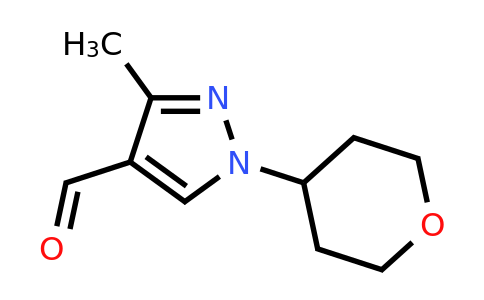 CAS 2168968-81-6 | 3-methyl-1-(oxan-4-yl)-1H-pyrazole-4-carbaldehyde