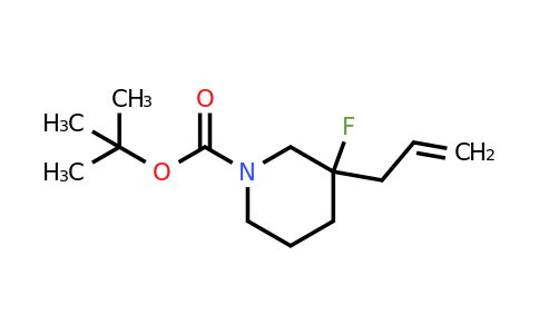 CAS 2168992-19-4 | tert-butyl 3-fluoro-3-(prop-2-en-1-yl)piperidine-1-carboxylate