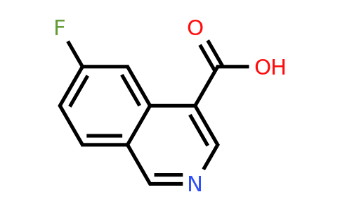CAS 2169007-97-8 | 6-fluoroisoquinoline-4-carboxylic acid