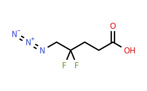 CAS 2169071-57-0 | 5-azido-4,4-difluoropentanoic acid