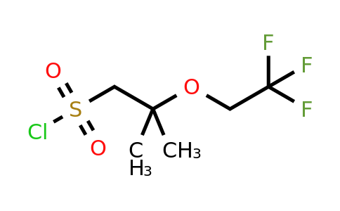 CAS 2169117-41-1 | 2-methyl-2-(2,2,2-trifluoroethoxy)propane-1-sulfonyl chloride