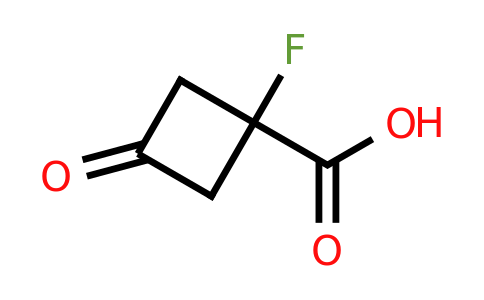 CAS 2169118-18-5 | 1-fluoro-3-oxocyclobutane-1-carboxylic acid