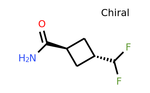 CAS 2169127-41-5 | (1r,3r)-3-(difluoromethyl)cyclobutane-1-carboxamide