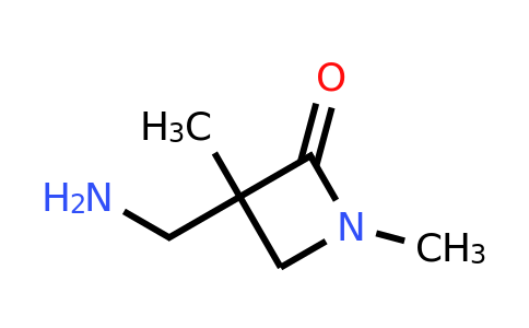 CAS 2169138-89-8 | 3-(aminomethyl)-1,3-dimethylazetidin-2-one