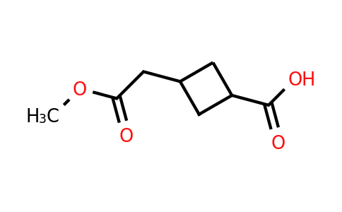 CAS 2169144-14-1 | 3-(2-methoxy-2-oxo-ethyl)cyclobutanecarboxylic acid