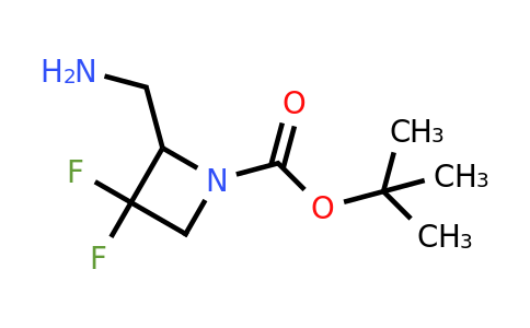 CAS 2169154-56-5 | tert-butyl 2-(aminomethyl)-3,3-difluoroazetidine-1-carboxylate