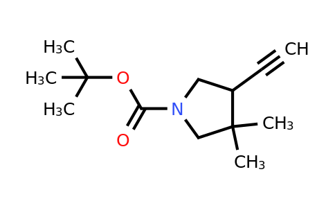 CAS 2169173-02-6 | tert-butyl 4-ethynyl-3,3-dimethylpyrrolidine-1-carboxylate