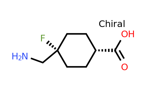 CAS 2169184-62-5 | (1s,4s)-4-(aminomethyl)-4-fluorocyclohexane-1-carboxylic acid