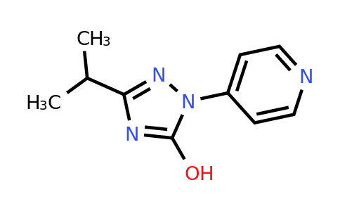 CAS 2169190-24-1 | 3-(propan-2-yl)-1-(pyridin-4-yl)-1H-1,2,4-triazol-5-ol