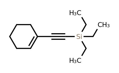 CAS 21692-54-6 | 2-(cyclohexen-1-yl)ethynyl-triethyl-silane