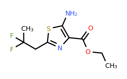 CAS 2169410-99-3 | ethyl 5-amino-2-(2,2-difluoropropyl)-1,3-thiazole-4-carboxylate